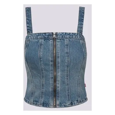 Levi&#039;s Sculpted Bustier Med. Modrá