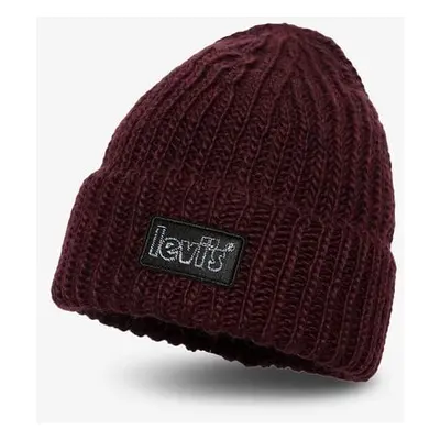 Levi&#039;s Chunky Beanie Bordová