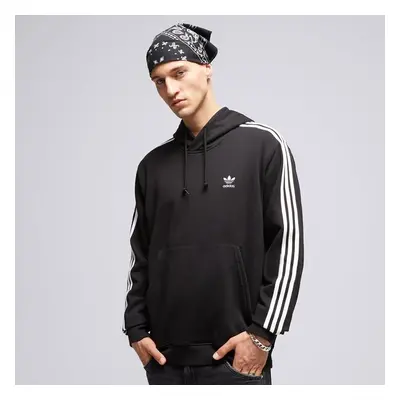 Adidas S Kapucí 3-Stripes Hoody Černá