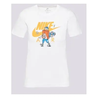 Nike K Nsw Tee Boxy 2 Boy Bílá