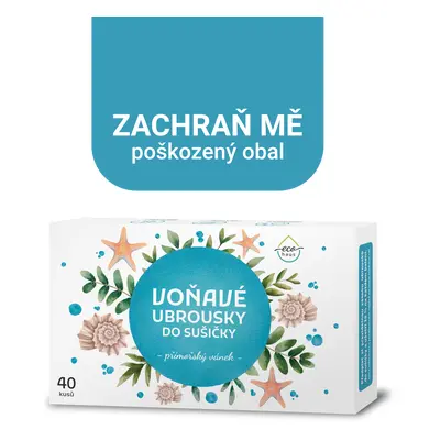 Voňavé ubrousky do sušičky EcoHaus přímořský vánek 40 ks (46)