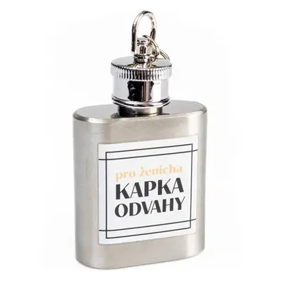 Mini placatka - Kapka odvahy pro ženicha