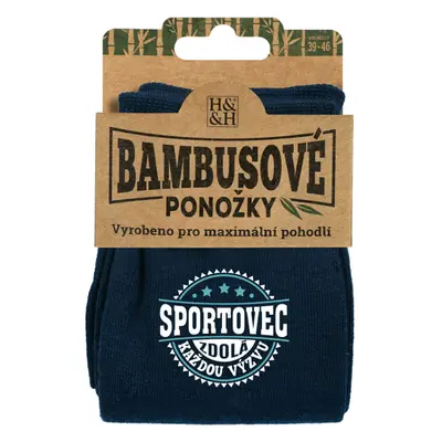 Bambusové ponožky - Sportovec