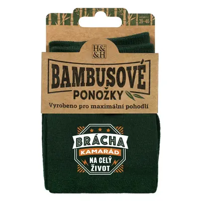 Bambusové ponožky - Brácha