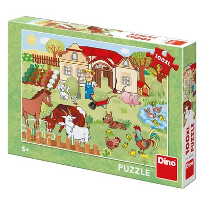 Puzzle 100XL - Zvířáka na statku