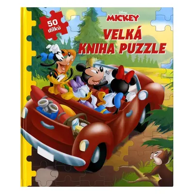 Mickey a jeho přátelé - Velká kniha puzzle