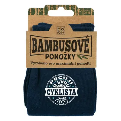 Bambusové ponožky - Cyklista