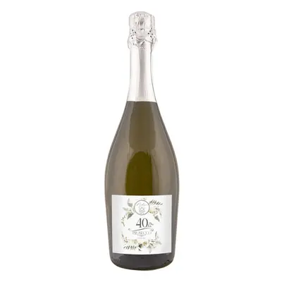 Dárkové prosecco 0,75 l k 40. narozeninám