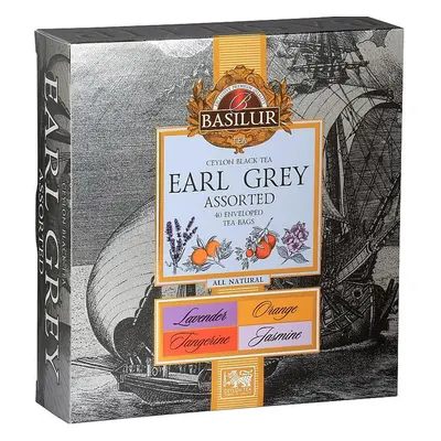 BASILUR Earl Grey Assorted sáčků - černý čaj