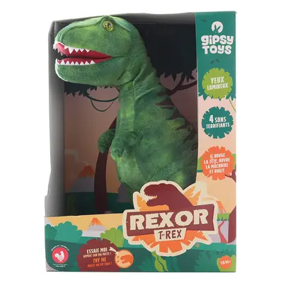 Plyšový dinosaurus T-Rex zvukový cm zelený