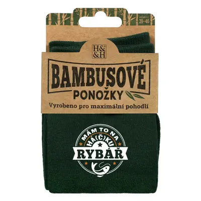 Bambusové ponožky - Rybář