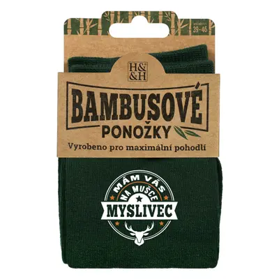 Bambusové ponožky - Myslivec