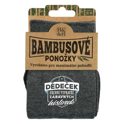 Bambusové ponožky - Dědeček