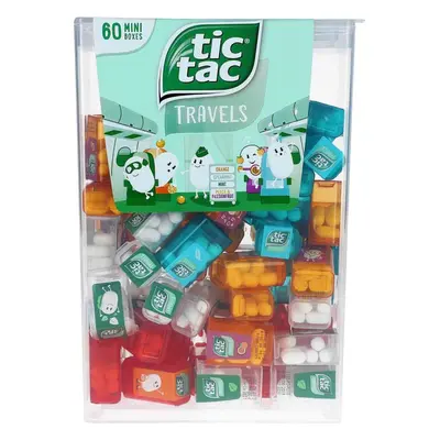 Mega balení Tic Tac Travels mini boxes