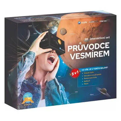 Průvodce vesmírem 5v1 interaktivní set 3D