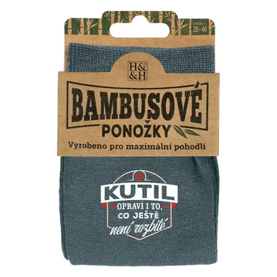 Bambusové ponožky - Kutil