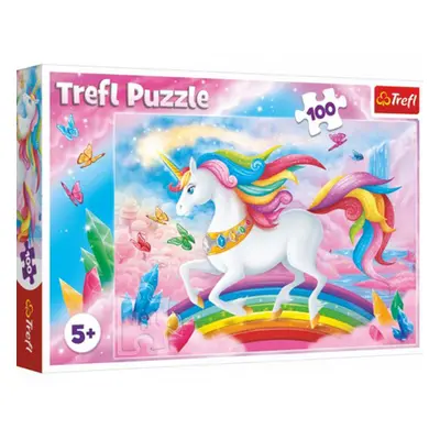 Puzzle - V křišťálovém světě jednorožce dílků