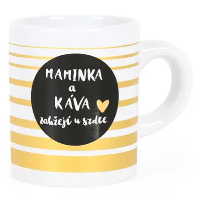 Espresso hrnek - Maminka a káva