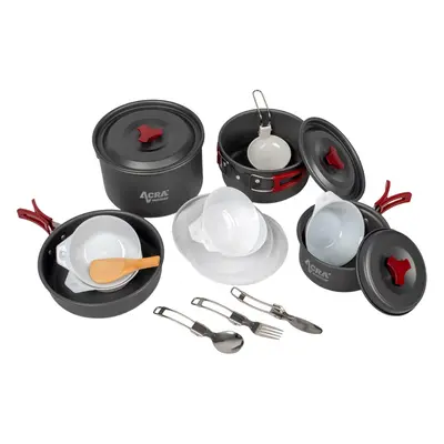 Camping set nádobí alluminium pro osoby