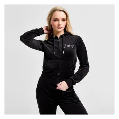 Juicy Couture Mikina Rozepínací S Kapucí Dmnt Blk