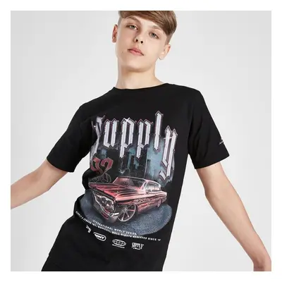 Supply&demand Tričko Rider Tee Blk