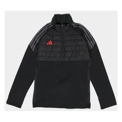 adidas Mikina Rozepínací Tiro Wint 1/4 Zip Blk/rd