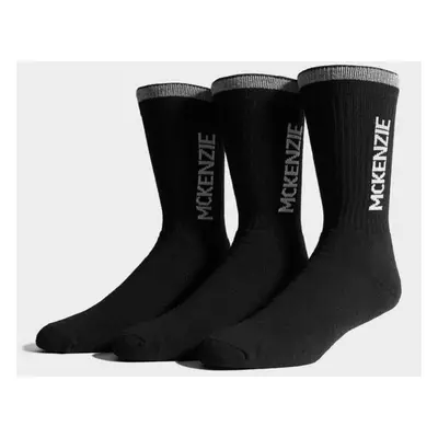 Mckenzie Ponožky 3Pk Sport Sock Blk Sock Packs