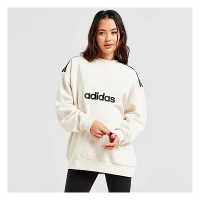 adidas Mikina Satin Tref Crew W'wht