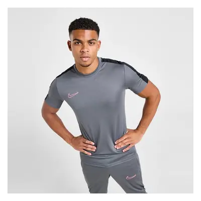 Nike Tričko Acad Tee Grey/pink Tee (nedostupné)