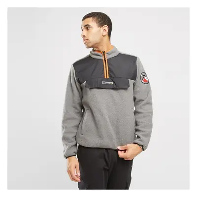 Ellesse Fleece Mikina Zinco Oh Jacket Grey