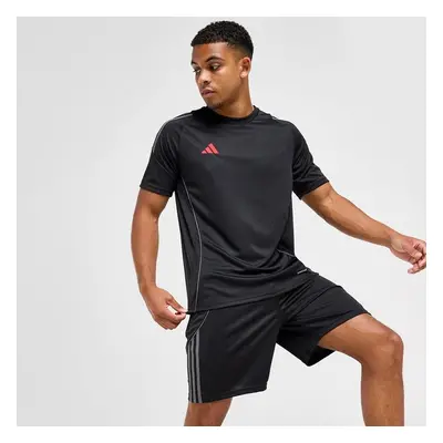 adidas Tričko Tiro Tee Blk/red