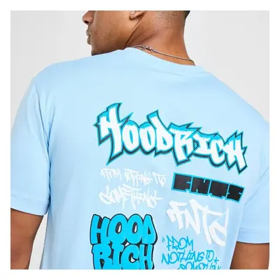 Hoodrich Tričko Graffiti Tee Sky