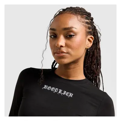 Hoodrich Tričko Dusk Ls Baby T Blk