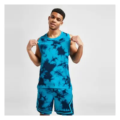 Jordan Top Jdan Tie Dye Jersey Blue Tee