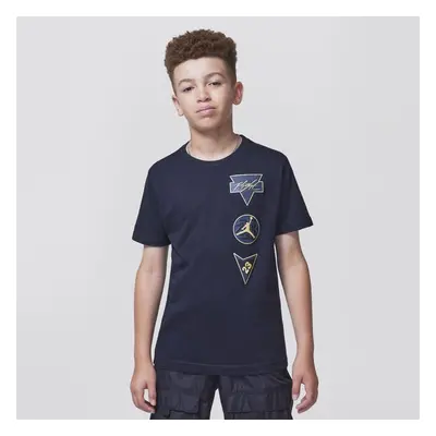 Jordan Tričko B&g Bdge Tee Blk/gld B