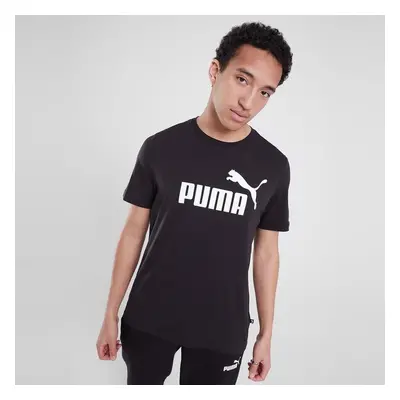 Puma Tričko Ess Logo Tee - Puma Black