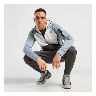 The North Face Mikina S Kapucí Tek Fz Hd Anth/wht