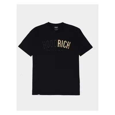 Hoodrich Tričko Chromatic Tee Blk/gld