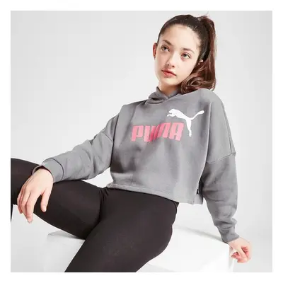 Puma Mikina S Kapucí Girls' Core Crop Hoodie Jun