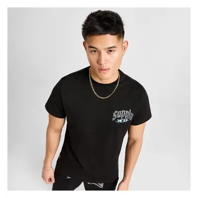 Supply&demand Tričko Feller Tee Blk