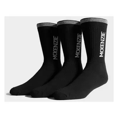 Mckenzie Ponožky 3Pk Sport Sock Blk Sock Packs