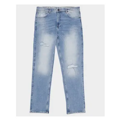 Hoodrich Kalhoty Titan Jean Blu