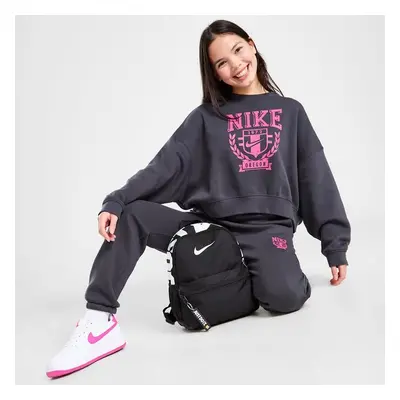 Nike Mikina G Nsw Trend Flc Crew Prnt Girl