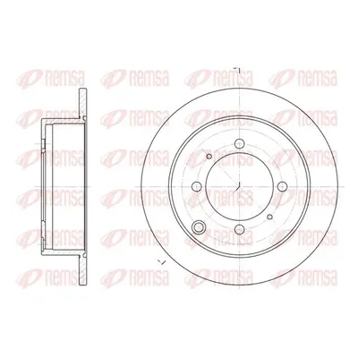 Brzdový kotouč REMSA 6838.00