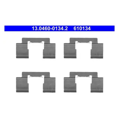 Sada příslušenství, obložení kotoučové brzdy ATE 13.0460-0134.2