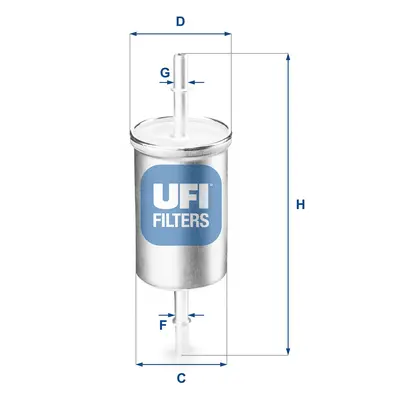 Palivový filtr UFI 31.769.00