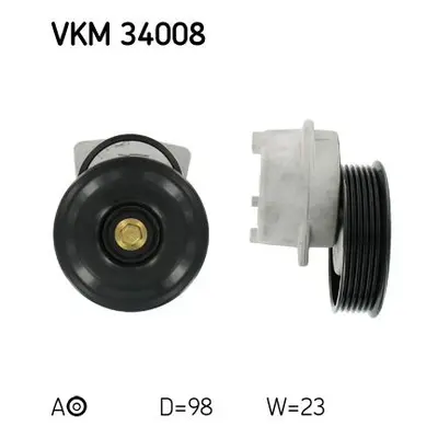 Napínák, žebrovaný klínový řemen SKF VKM 34008