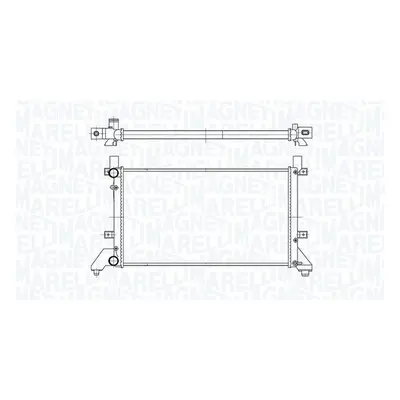 Chladič, chlazení motoru MAGNETI MARELLI 350213189400