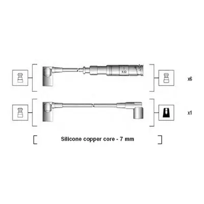 Sada kabelů pro zapalování MAGNETI MARELLI 941115110655