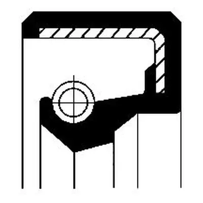 Těsnicí kroužek hřídele, hřídel převodovky CORTECO 12000147B